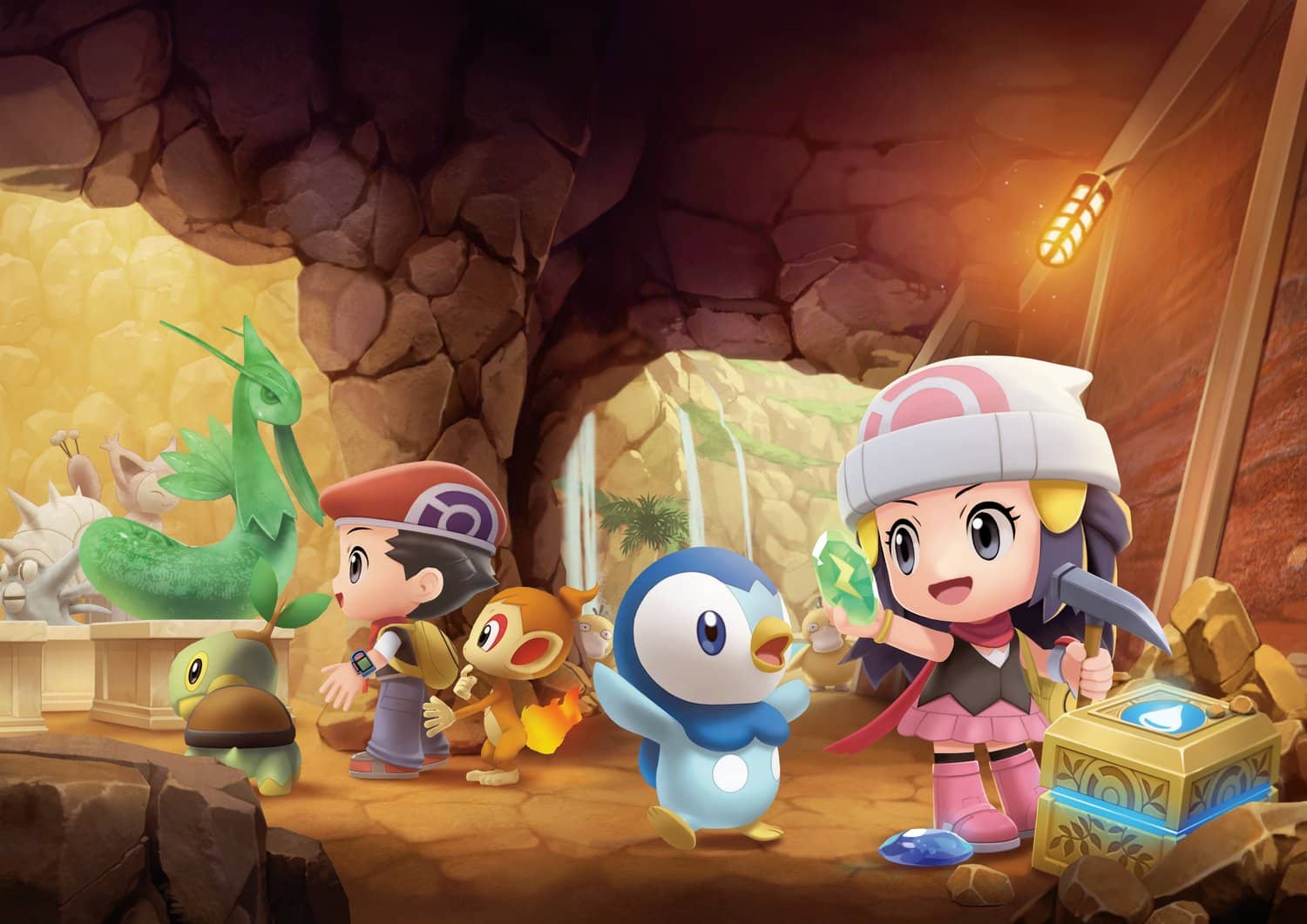 Pokemon : Diamant brillant et Perle brillante - Guide du Grand Underground