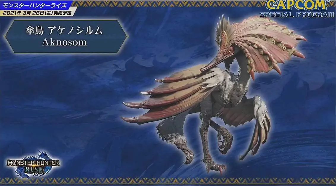 Monster Hunter Rise : Aknosom Faiblesses, astuces et drops
