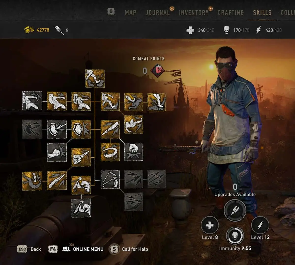 Dying Light 2 : Guide des meilleures compétences de combat