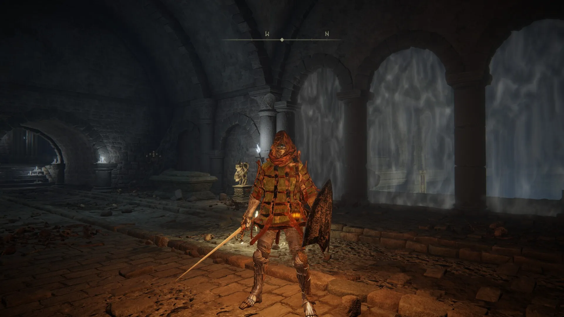 Elden Ring : Fringefolk Hero's Grave (donjon Stranded Graveyard)