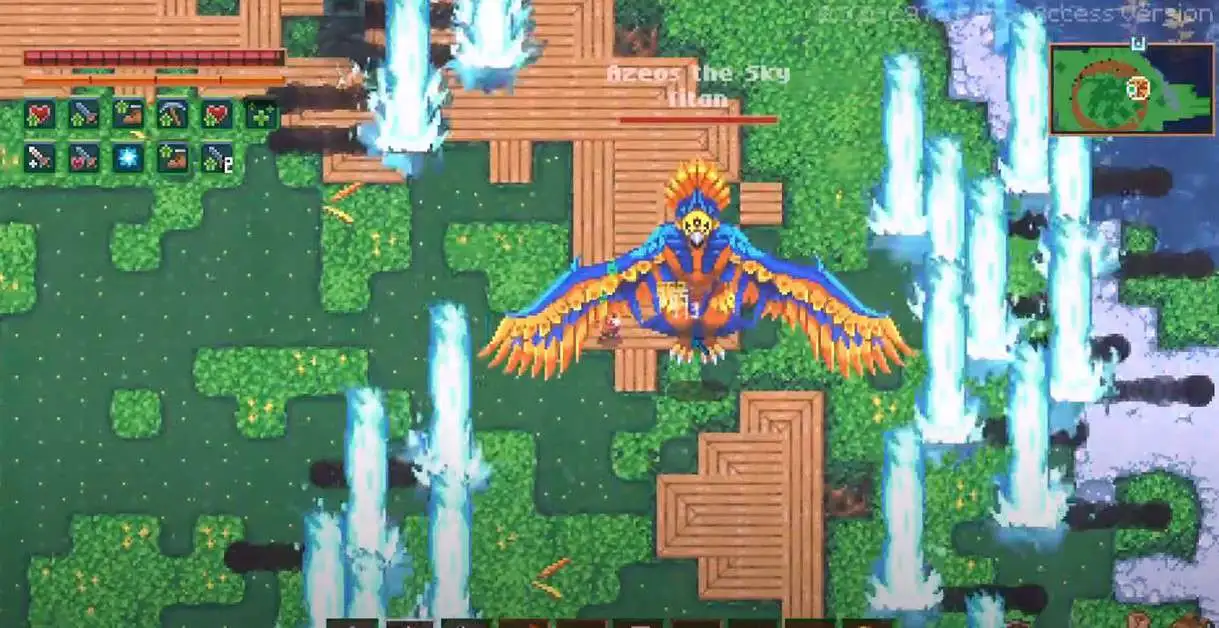 Core Keeper : Guide du boss Azeos le Titan du ciel
