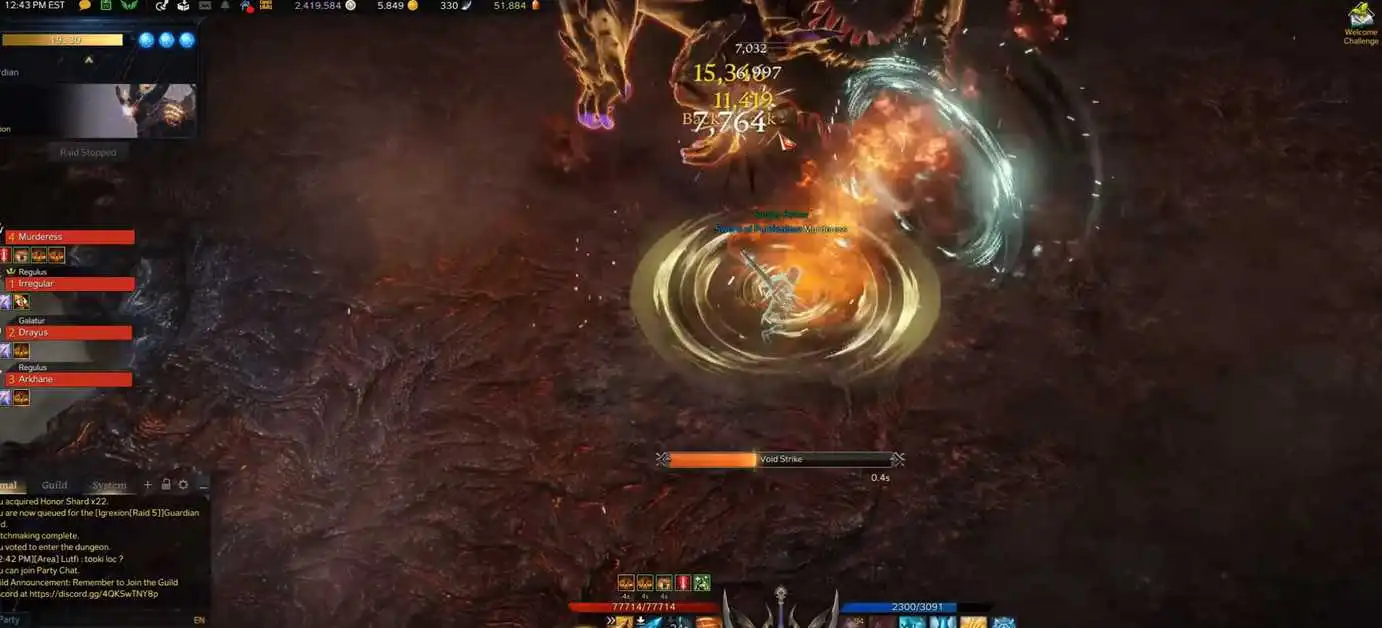 Lost Ark : Guide du raid du gardien d'Igrexion