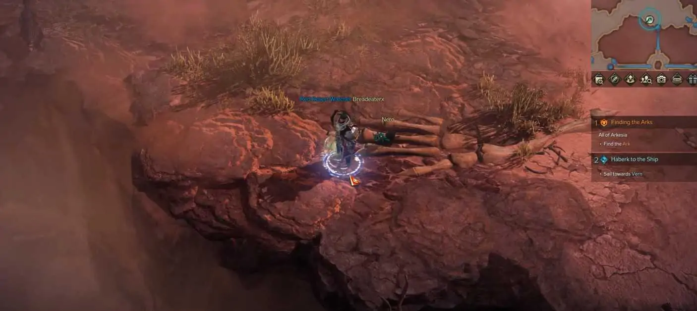 Lost Ark : Guide de localisation des graines de Mokoko du désert de sable rouge