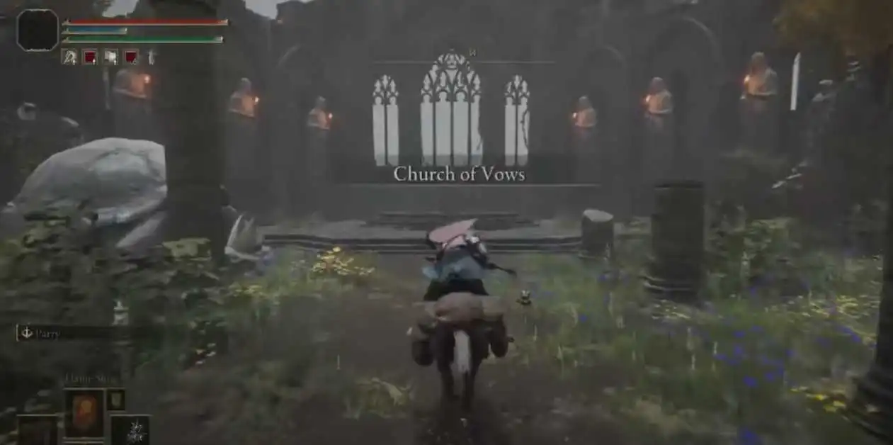 Où trouver l'église des vœux à Elden Ring