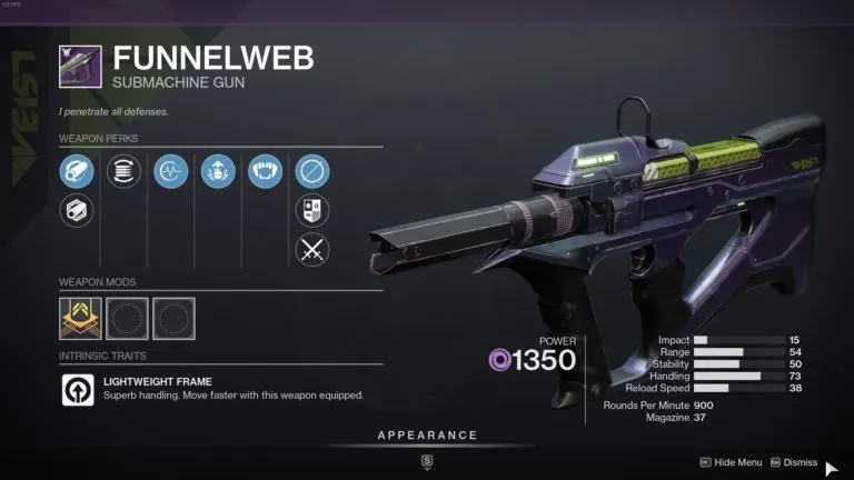 Comment farmer pour Funnelweb dans Destiny 2