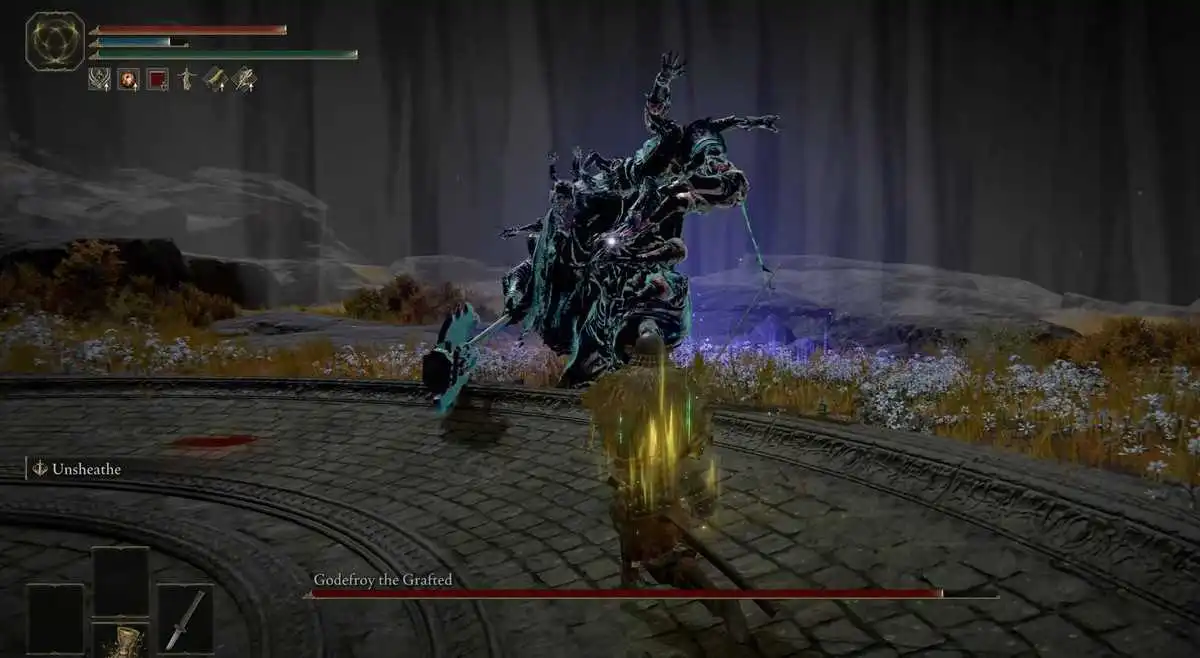 Elden Ring : Guide du Boss Godefroy, Le Greffé