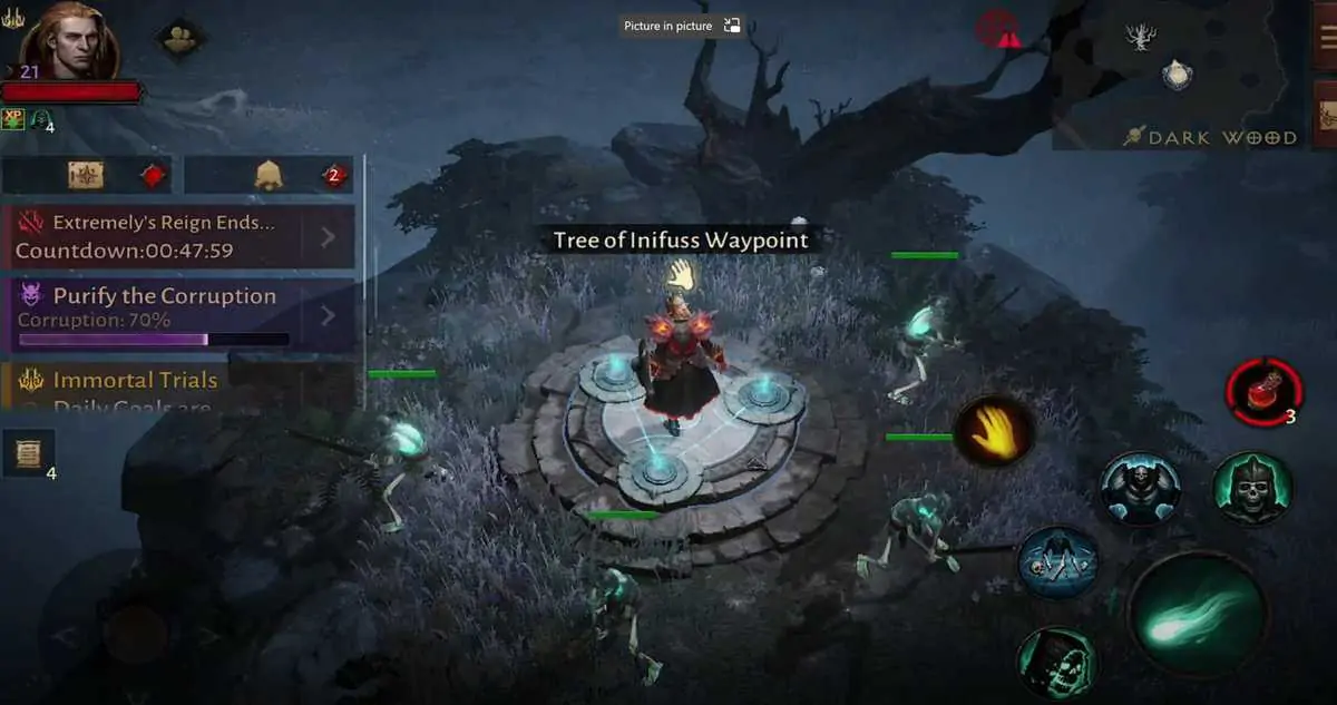 Diablo Immortal : Guide de l'événement Purifier la corruption