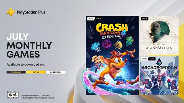 PS Plus : Voici quand sortiront les nouveaux jeux de juillet 2022