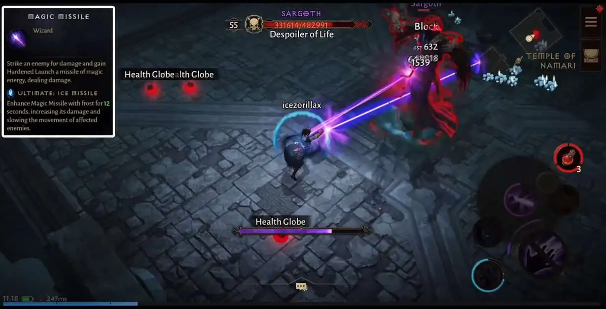 Diablo Immortal : Meilleure build Wizard
