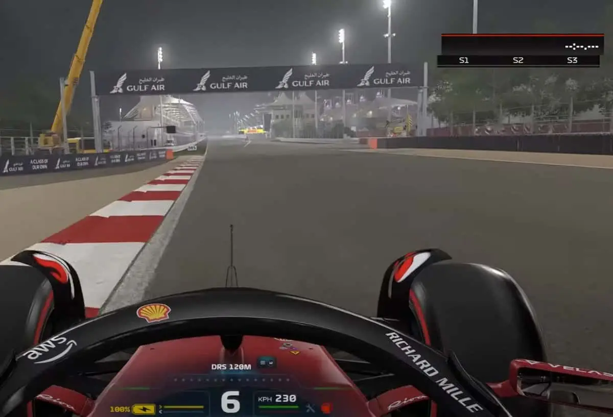 F1 22 : Guide d'installation à Bahreïn pour les conditions sèches et humides