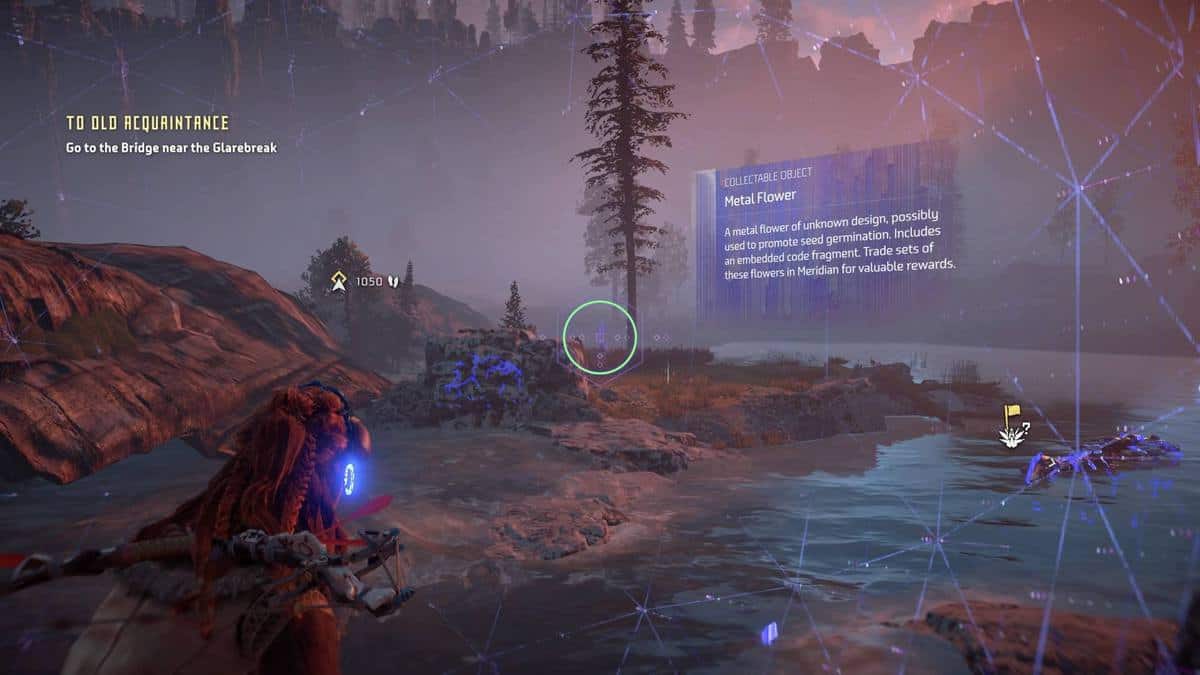 Horizon Zero Dawn Guide des emplacements de Metal Flowers Tseret