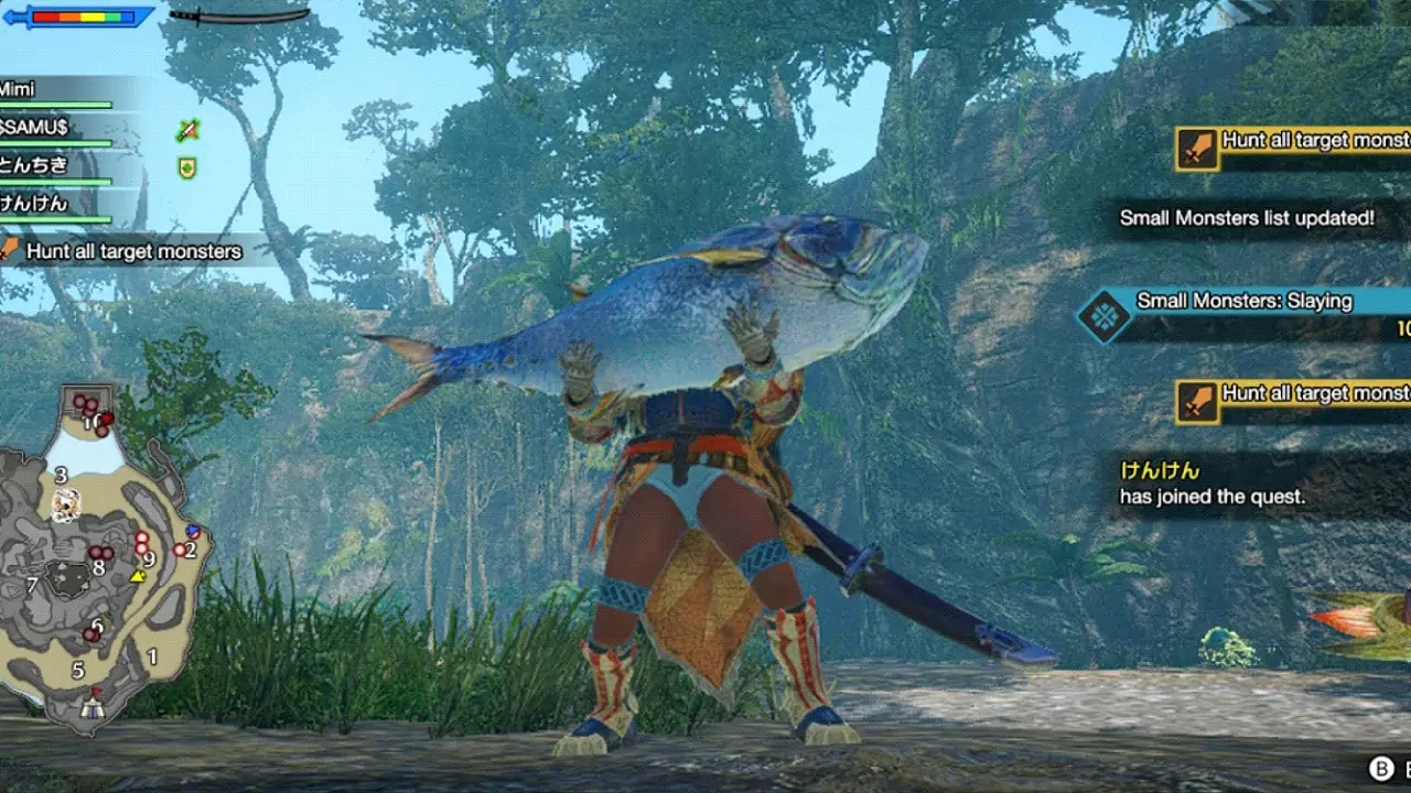 Comment obtenir une grande daurade blindée dans Monster Hunter Rise