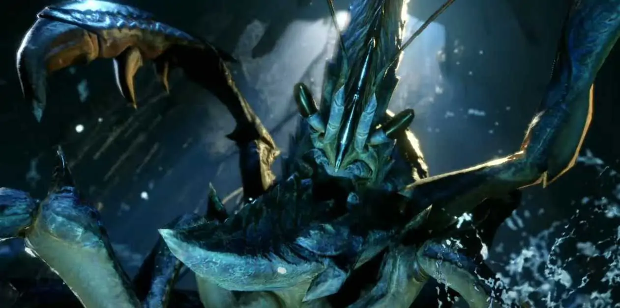 Monster Hunter Rise : Sunbreak - Shogun Ceanataur Faiblesses, armes, armures et gouttes