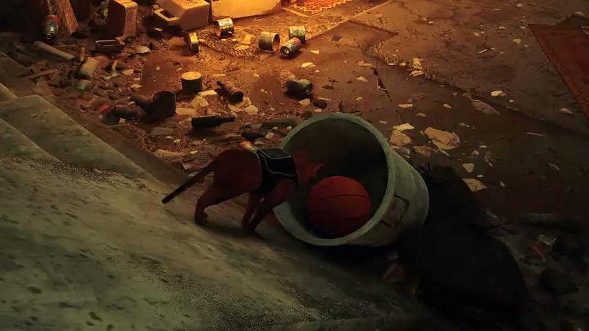 Stray : Comment smasher un ballon de basket