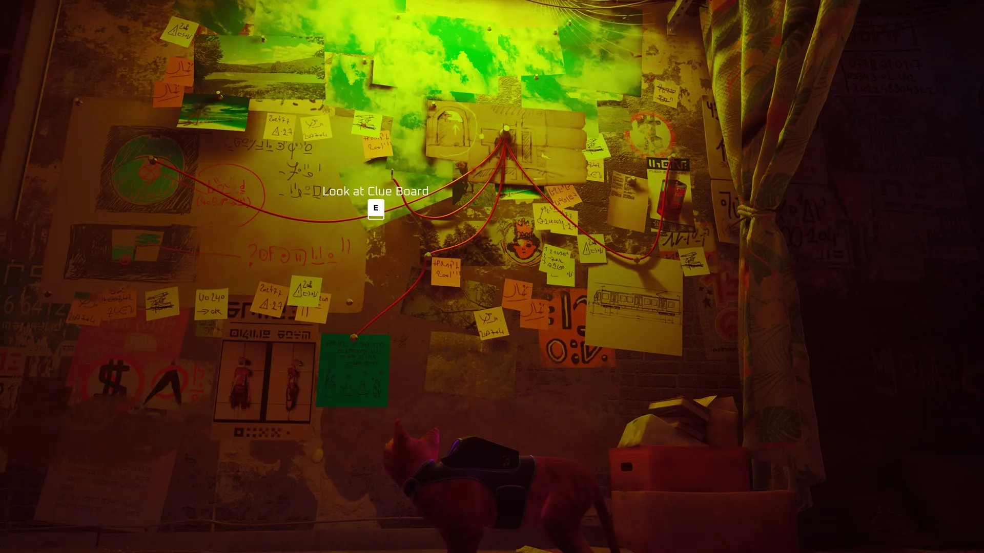 Stray : Où trouver les indices du message mystérieux de Clémentine (Midtown)