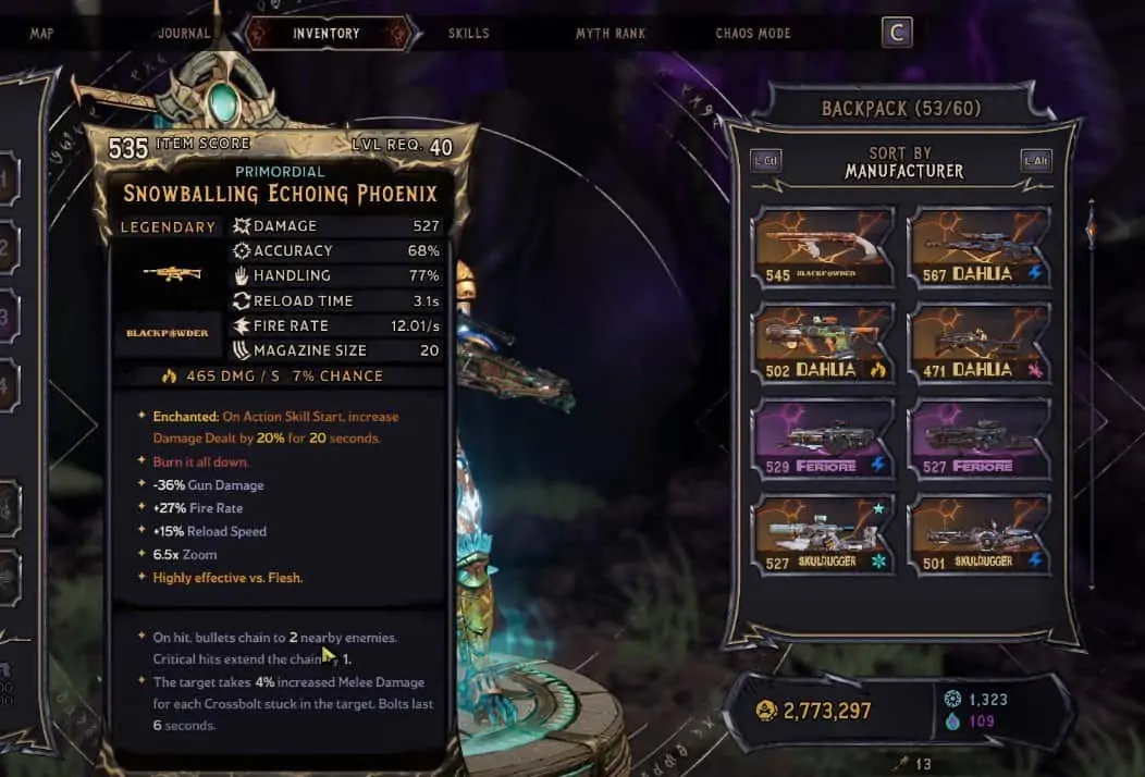 Tiny Tina’s Wonderlands - Guide de localisation d'Echoing Phoenix