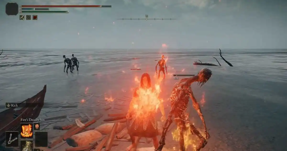 Où trouver le péché mortel du feu dans Elden Ring
