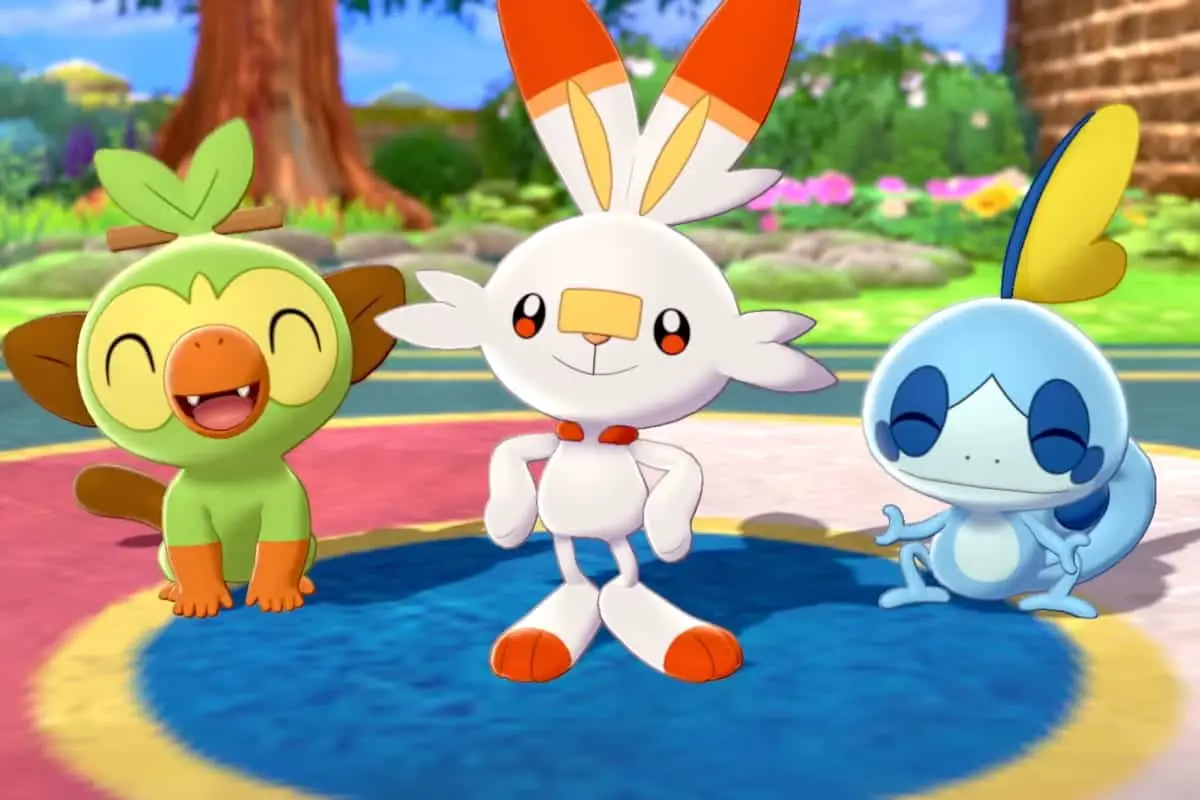 Guide Pokemon épée et bouclier Meilleur Pokemon Starter