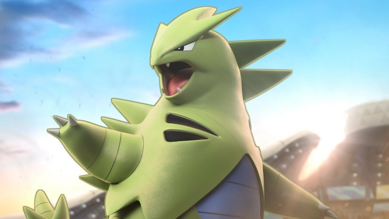Tyranitar libère sa puissance dans le nouveau trailer de Pokémon Unite