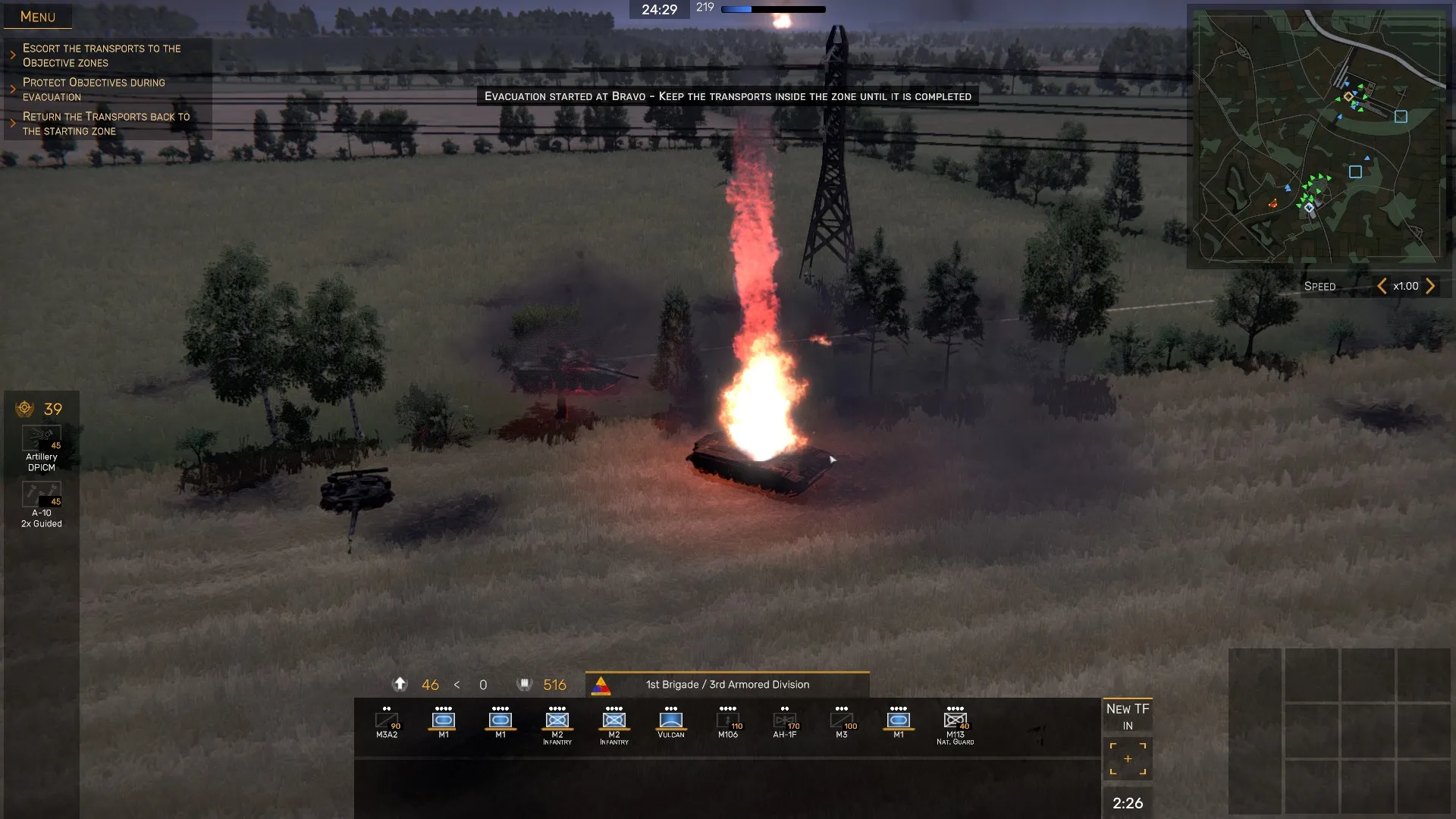 Test de Regiments
