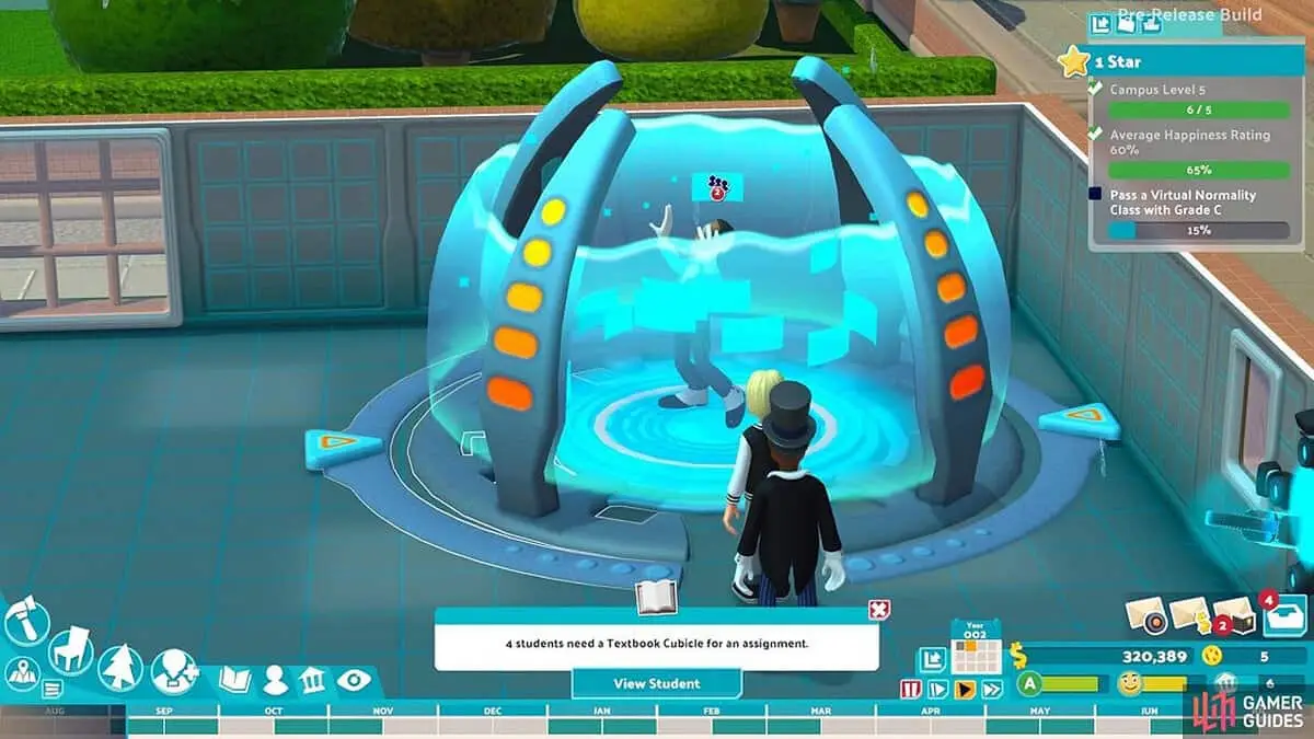 Two Point Campus : Guide de laboratoire VR