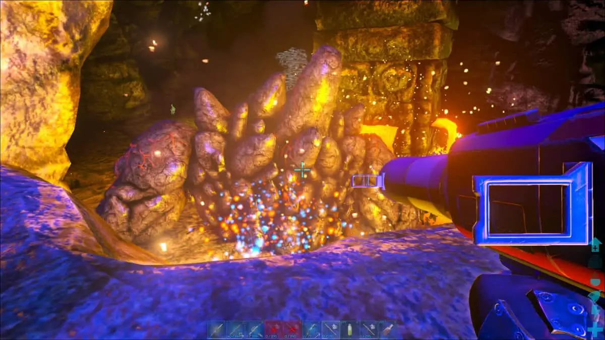 Ark : Lost Island - Emplacements de Crystal
