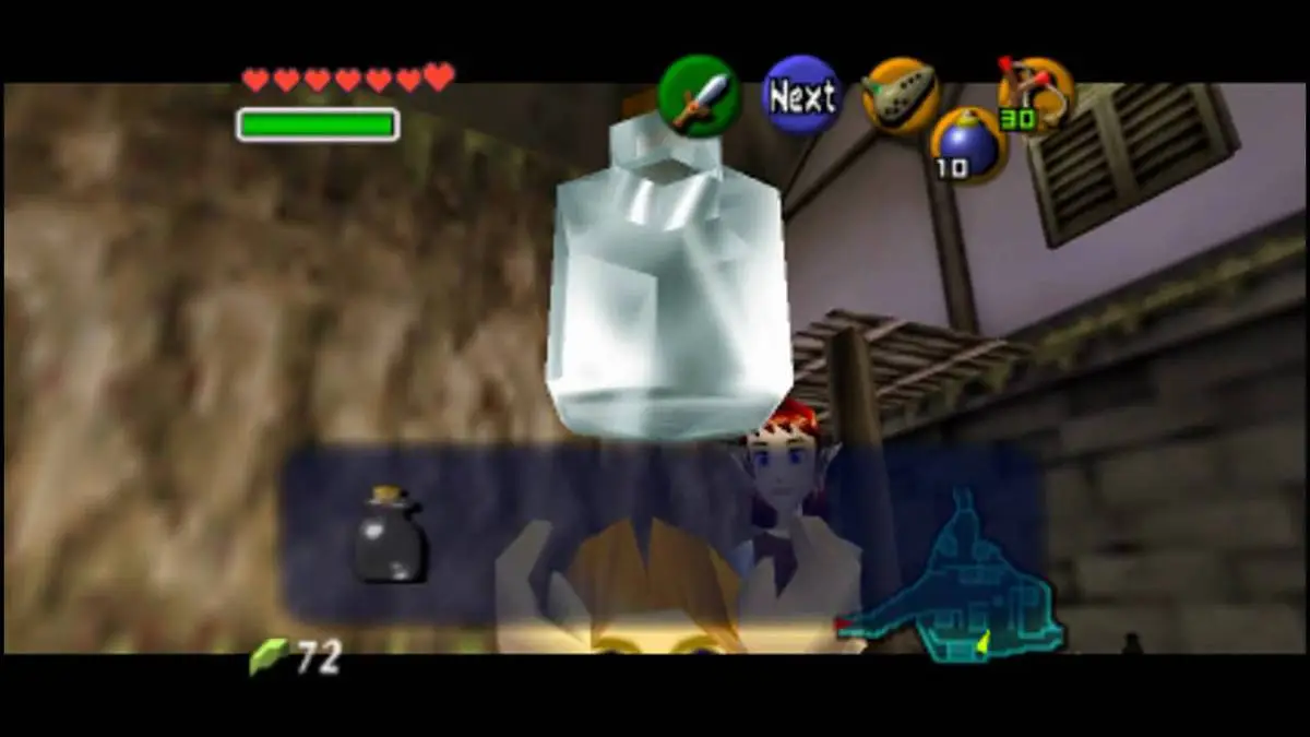 The Legend of Zelda : Ocarina of Time - Guide des emplacements de bouteilles