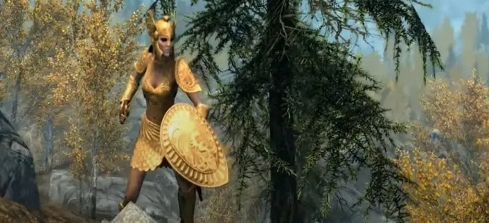 Skyrim : Comment obtenir l'armure Golden Saint