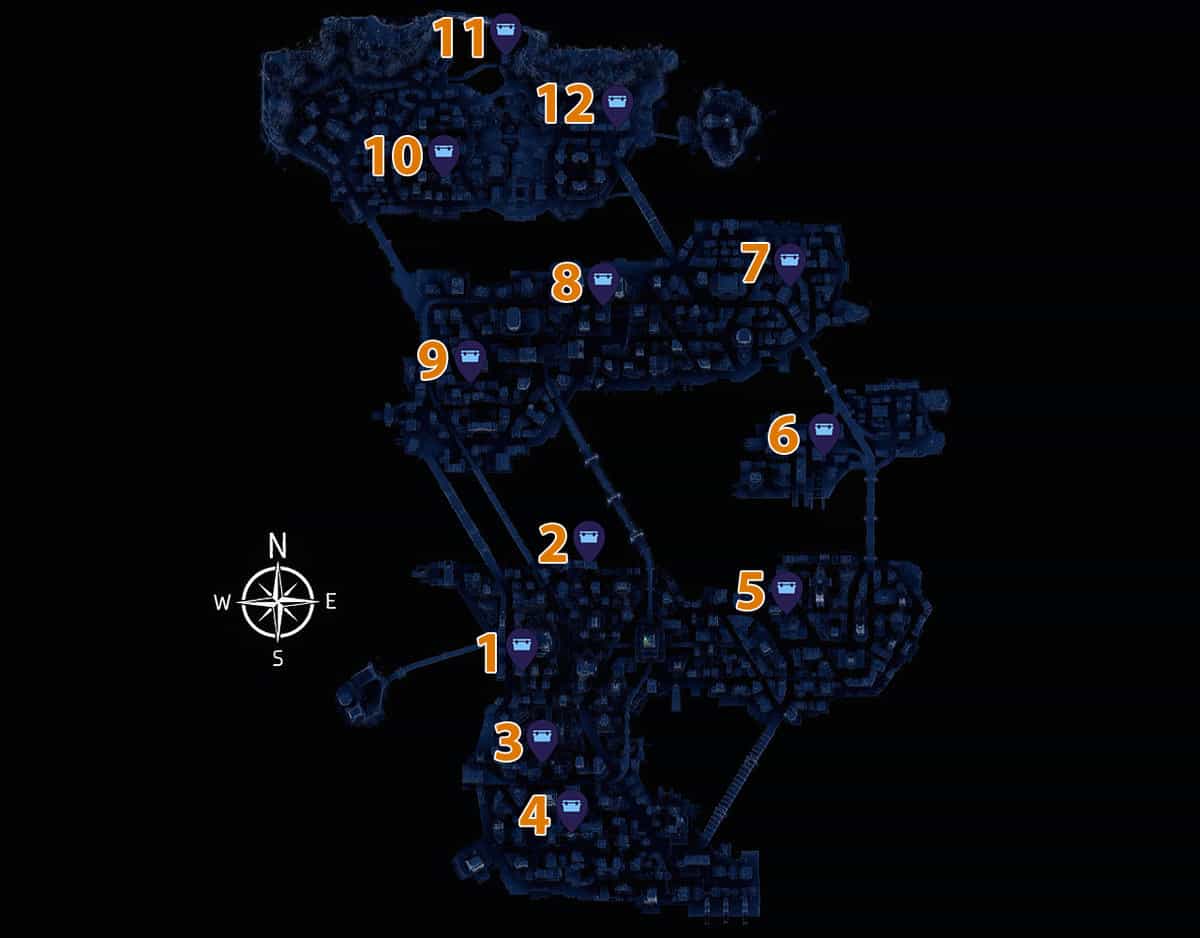 Gotham Knights Guide des emplacements des caches secrètes des