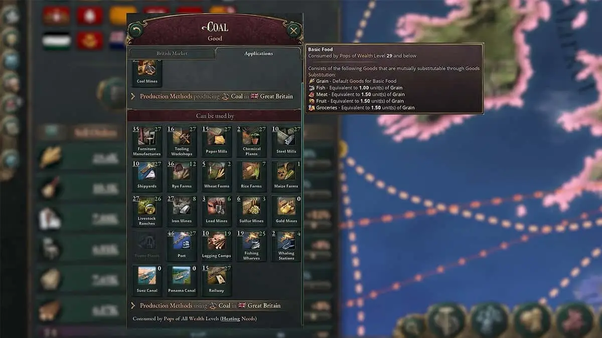 Victoria 3 : Ressources à découvrir - Comment acquérir des ressources et des biens