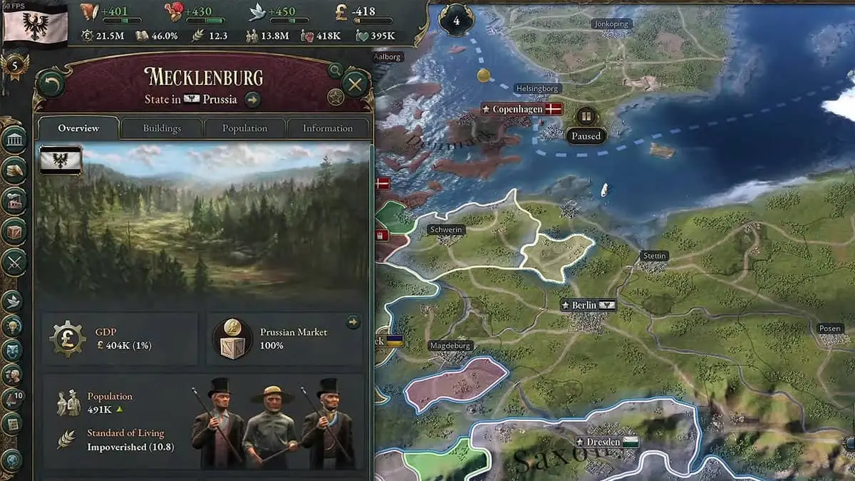 Victoria 3 : Comment augmenter l'influence