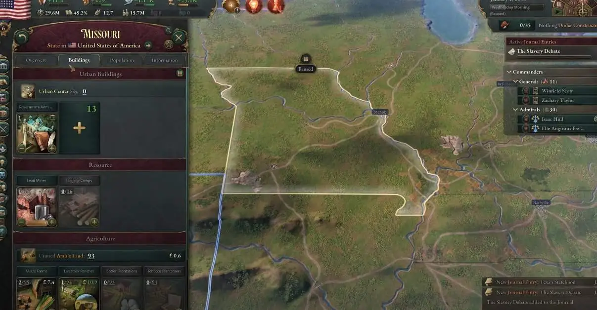 Victoria 3 : Gestion du marché - Commerce, tarifs douaniers et marchés nationaux
