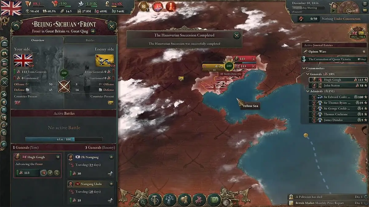 Victoria 3 : Guide des invasions navales