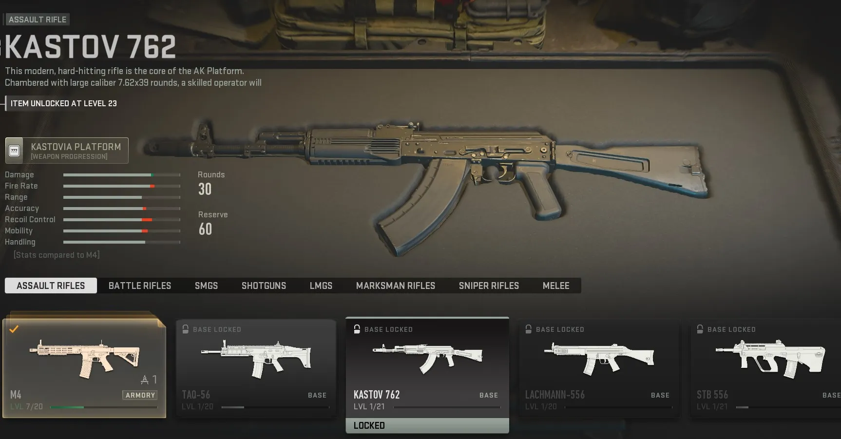 Meilleur chargement de Kastov-762 dans Warzone 2