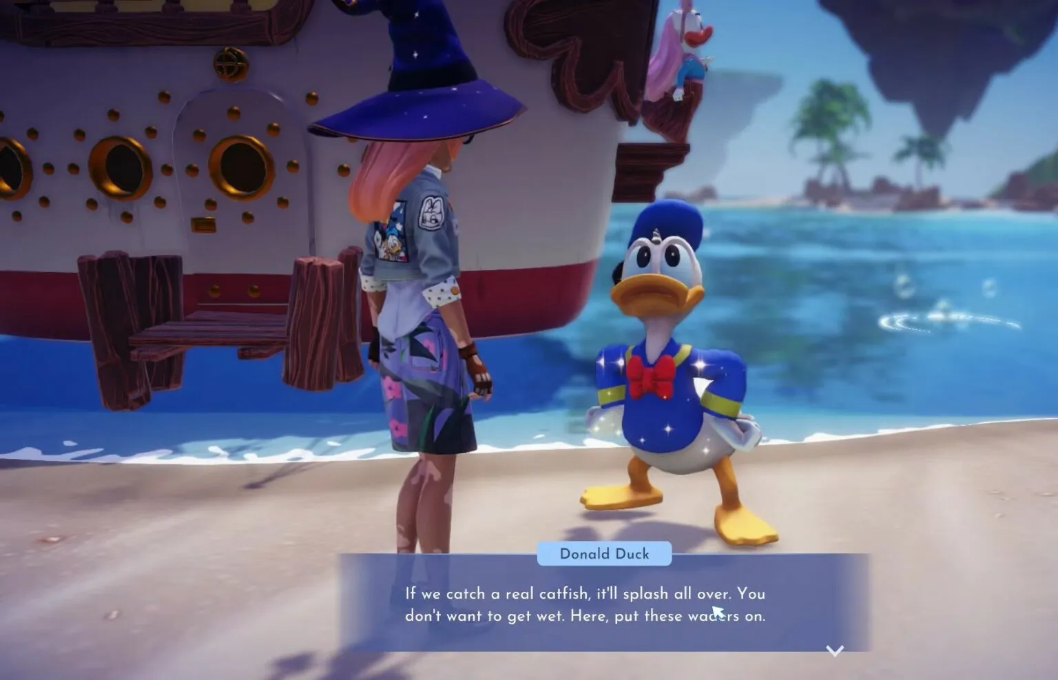 Disney Dreamlight Valley : La quête du litige Fishy - Trouver la mémoire