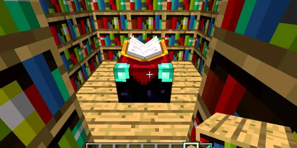 De combien d'étagères Minecraft avez-vous besoin pour des enchantements de niveau 30 ?