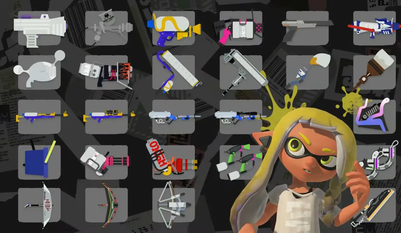 Splatoon 3 : Palmarès des armes - Les meilleures armes du jeu