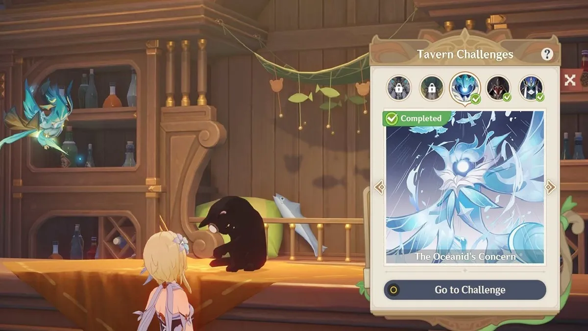 Genshin Impact : Comment battre le défi Oceanid Tavern