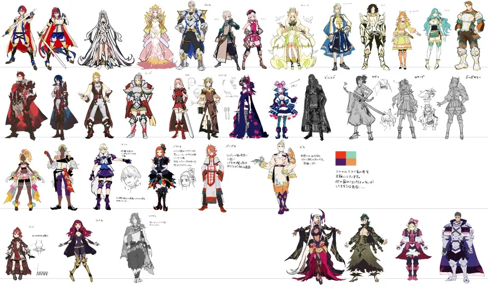 Les développeurs de Fire Emblem Engage ont fait appel à Mika Pikazo pour illustrer le jeu