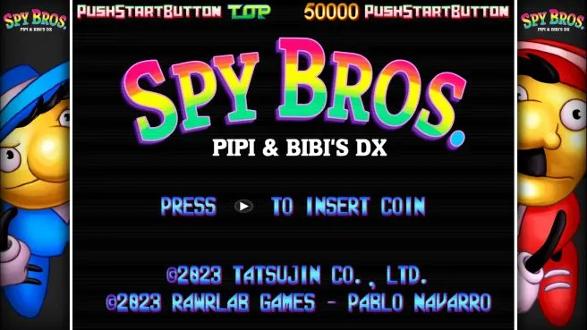 Spy Bros : Pipi &amp; Bibi's DX : date de sortie prévue pour février