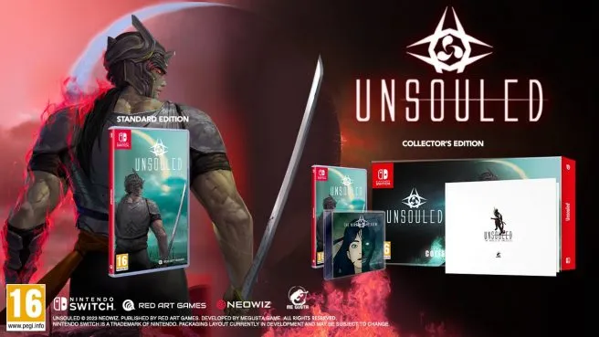 Unsouled Switch : Sortie physique en préparation