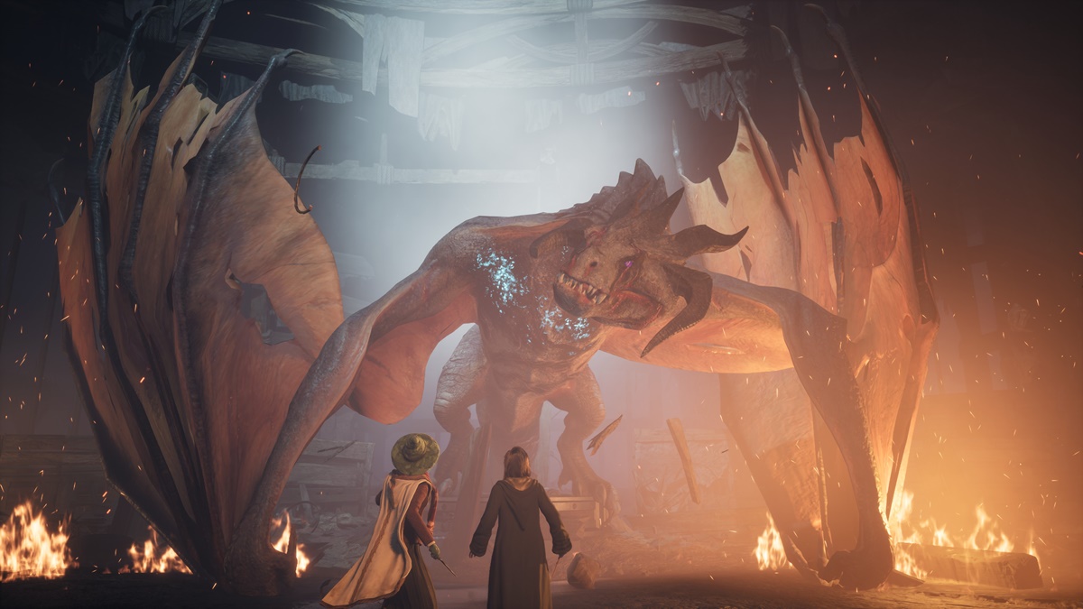 Hogwarts Legacy : Guide de l'œuf du dragon - Feu et vice, et œuf poché