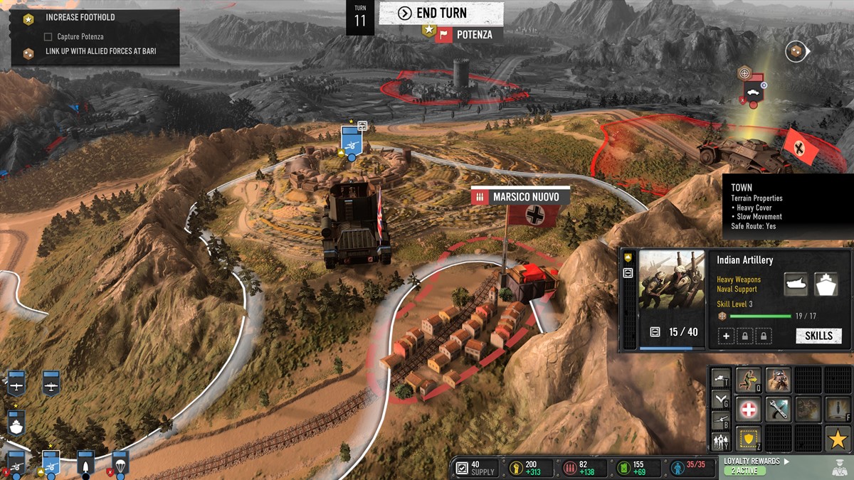 Comment capturer des villes dans la campagne Italie de Company of Heroes 3