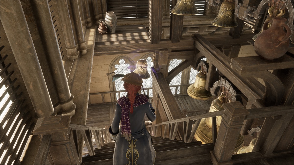 Hogwarts Legacy Bell Tower Puzzle Guide Pas de récompense 1a