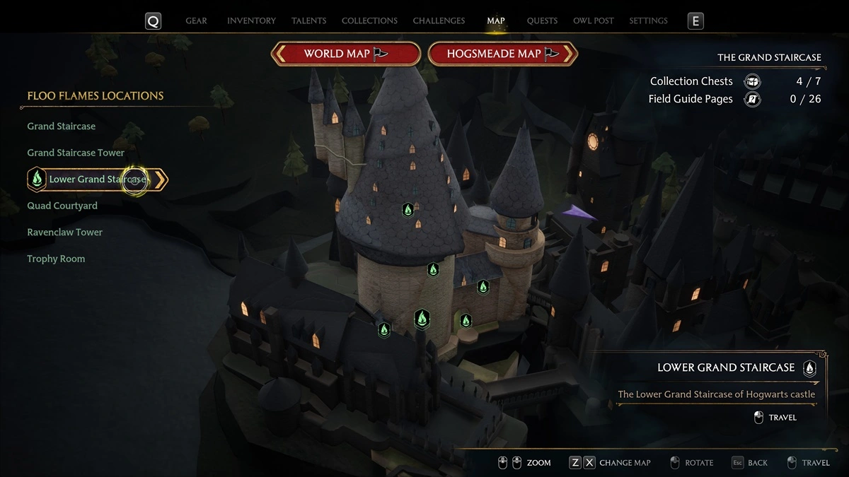 Hogwarts Legacy Chambre des secrets 1a