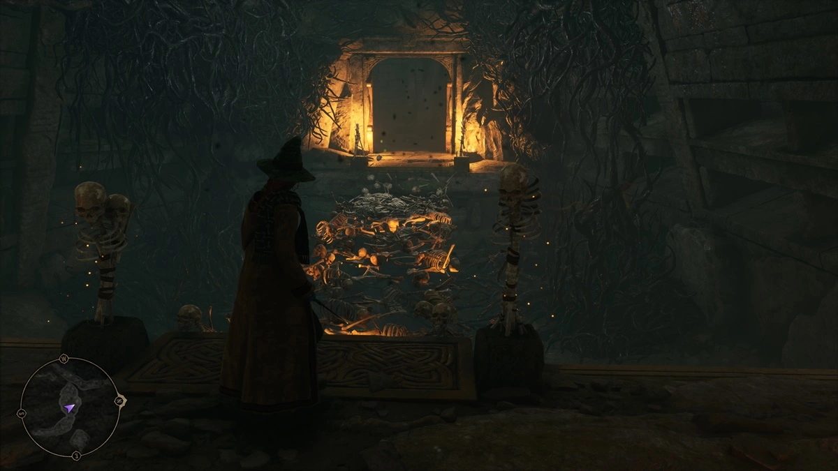 Hogwarts Legacy Imperio Comment débloquer Imperius Curse Feldcroft Catacomb Puzzle 2
