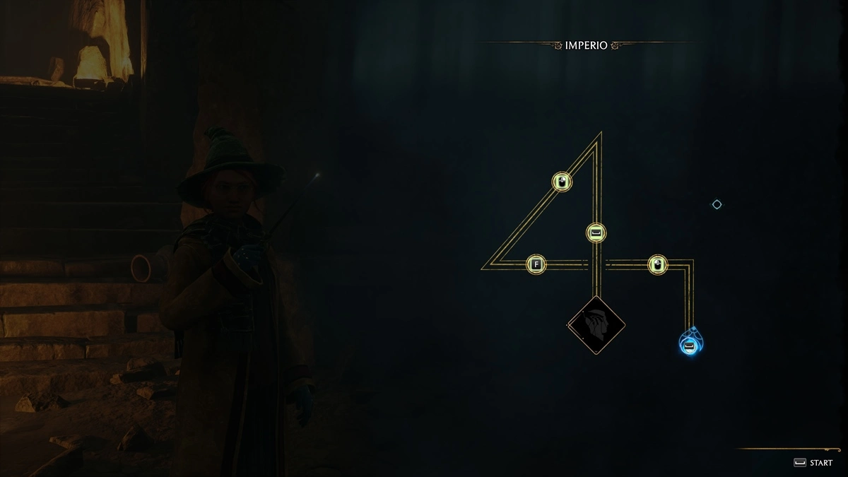 Hogwarts Legacy Imperio Comment débloquer Imperius Curse Feldcroft Catacomb Puzzle 3