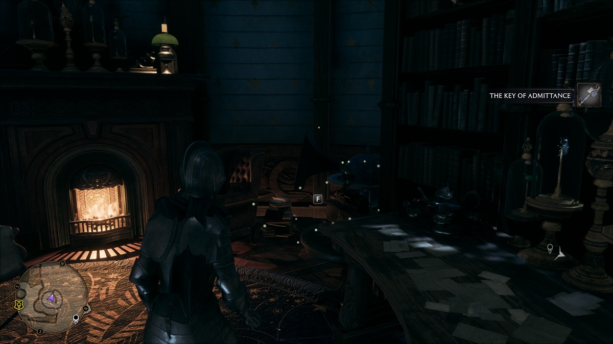 Hogwarts Legacy Key Of Admittance Puzzle Porte du bureau du directeur Porte de la gargouille 2