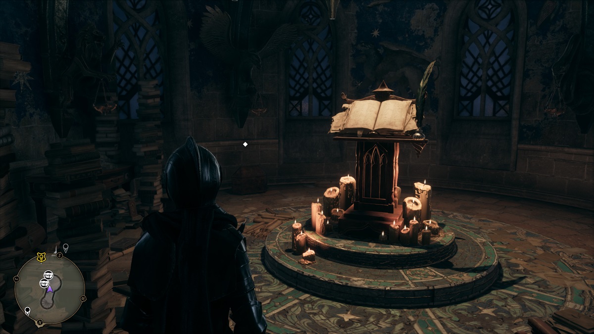 Hogwarts Legacy Key Of Admittance Puzzle Porte du bureau du directeur Porte de la gargouille 3
