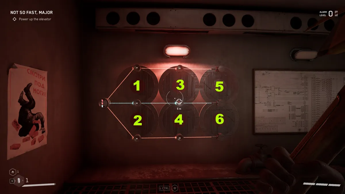 Comment mettre sous tension la solution de puzzle de lumière de relais d'ascenseur Atomic Heart